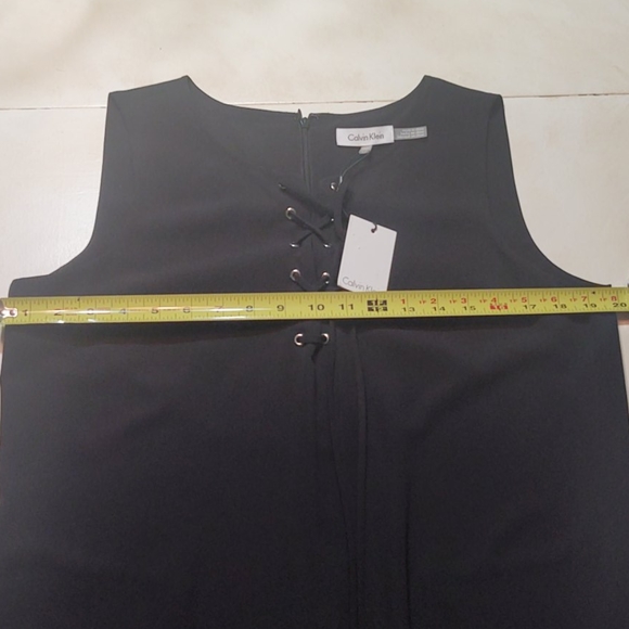 Calvin Klein Women's Lace-up Dress - Picture 5 of 6
